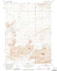 Download a high-resolution, GPS-compatible USGS topo map for Lankin Dome, WY (1985 edition)