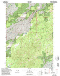 Download a high-resolution, GPS-compatible USGS topo map for Laramie Peak, WY (1996 edition)