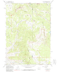 Download a high-resolution, GPS-compatible USGS topo map for Lava Mountain, WY (1985 edition)