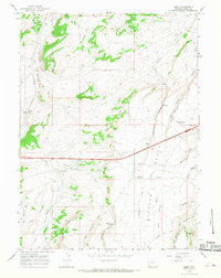 Download a high-resolution, GPS-compatible USGS topo map for Leroy, WY (1968 edition)