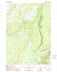 Download a high-resolution, GPS-compatible USGS topo map for Lewis Canyon, WY (1989 edition)