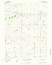 preview thumbnail of historical topo map of Laramie County, WY in 1962