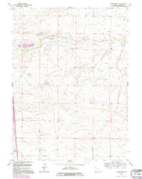Download a high-resolution, GPS-compatible USGS topo map for Lewis Ranch, WY (1995 edition)