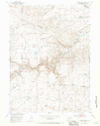 Download a high-resolution, GPS-compatible USGS topo map for Lewiston Lakes, WY (1970 edition)