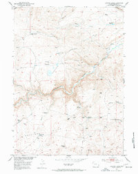 Download a high-resolution, GPS-compatible USGS topo map for Lewiston Lakes, WY (1953 edition)