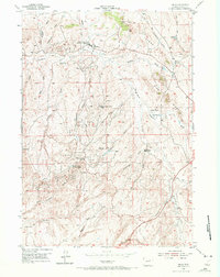 Download a high-resolution, GPS-compatible USGS topo map for Linch, WY (1972 edition)