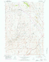 Download a high-resolution, GPS-compatible USGS topo map for Linch, WY (1977 edition)