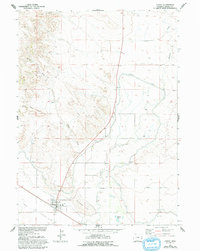 Download a high-resolution, GPS-compatible USGS topo map for Lingle, WY (1993 edition)
