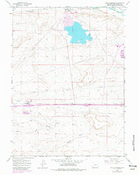 Download a high-resolution, GPS-compatible USGS topo map for Little America, WY (1981 edition)
