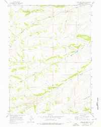 Download a high-resolution, GPS-compatible USGS topo map for Little Dee Creek, WY (1979 edition)