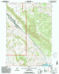 Download a high-resolution, GPS-compatible USGS topo map for Logan Mountain, WY (1997 edition)