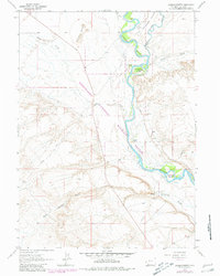 Download a high-resolution, GPS-compatible USGS topo map for Lombard Buttes, WY (1980 edition)