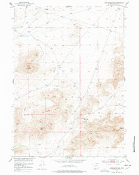 Download a high-resolution, GPS-compatible USGS topo map for Lone Mountain, WY (1978 edition)