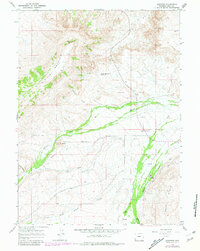 Download a high-resolution, GPS-compatible USGS topo map for Lonetree, WY (1981 edition)