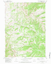 Download a high-resolution, GPS-compatible USGS topo map for Lookout Mountain, WY (1980 edition)