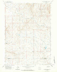 Download a high-resolution, GPS-compatible USGS topo map for Lost Creek Reservoir, WY (1964 edition)