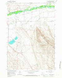 Download a high-resolution, GPS-compatible USGS topo map for Lovell Lakes, WY (1967 edition)