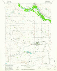Download a high-resolution, GPS-compatible USGS topo map for Lyman, WY (1962 edition)
