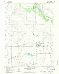 Download a high-resolution, GPS-compatible USGS topo map for Lyman, WY (1974 edition)