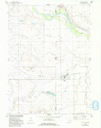 Download a high-resolution, GPS-compatible USGS topo map for Lyman, WY (1993 edition)
