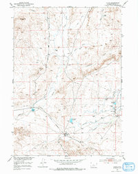 Download a high-resolution, GPS-compatible USGS topo map for Lysite, WY (1978 edition)