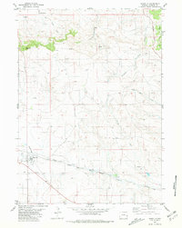 Download a high-resolution, GPS-compatible USGS topo map for Manville, WY (1981 edition)