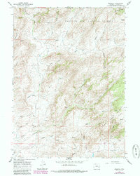 Download a high-resolution, GPS-compatible USGS topo map for Marshall, WY (1985 edition)