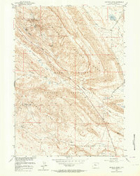 Download a high-resolution, GPS-compatible USGS topo map for Maverick Spring, WY (1964 edition)