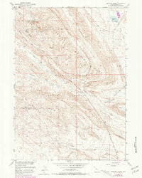 Download a high-resolution, GPS-compatible USGS topo map for Maverick Spring, WY (1979 edition)