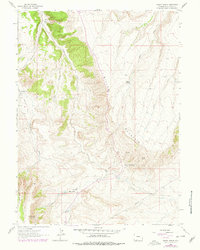 Download a high-resolution, GPS-compatible USGS topo map for Maxon Ranch, WY (1978 edition)