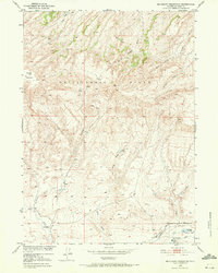 Download a high-resolution, GPS-compatible USGS topo map for Mc Cleary Reservoir, WY (1972 edition)