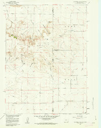 Download a high-resolution, GPS-compatible USGS topo map for Mc Compsey Pass, WY (1962 edition)