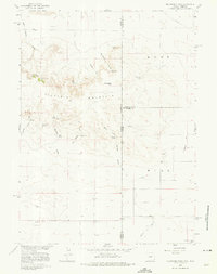 Download a high-resolution, GPS-compatible USGS topo map for Mc Compsey Pass, WY (1975 edition)