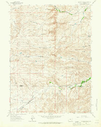 Download a high-resolution, GPS-compatible USGS topo map for Mc Donald Ranch, WY (1964 edition)