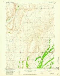 Download a high-resolution, GPS-compatible USGS topo map for Mc Fadden, WY (1959 edition)