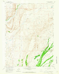 Download a high-resolution, GPS-compatible USGS topo map for Mc Fadden, WY (1965 edition)