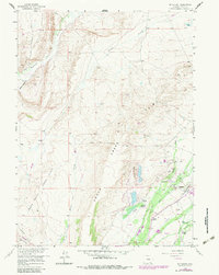 Download a high-resolution, GPS-compatible USGS topo map for Mc Fadden, WY (1983 edition)