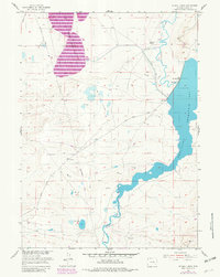 Download a high-resolution, GPS-compatible USGS topo map for Mc Gill Lakes, WY (1982 edition)