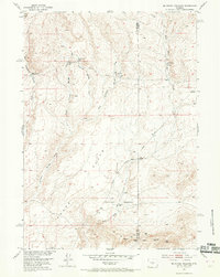 Download a high-resolution, GPS-compatible USGS topo map for Mc Intosh Meadows, WY (1969 edition)