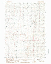 Download a high-resolution, GPS-compatible USGS topo map for Mc Kenzie Flat, WY (1984 edition)