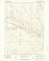 Download a high-resolution, GPS-compatible USGS topo map for Mc Master Reservoir, WY (1977 edition)
