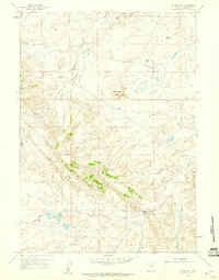Download a high-resolution, GPS-compatible USGS topo map for Mc Rae Gap, WY (1960 edition)