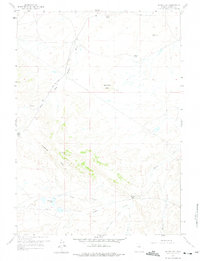 Download a high-resolution, GPS-compatible USGS topo map for Mc Rae Gap, WY (1975 edition)