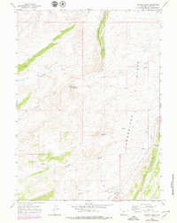 Download a high-resolution, GPS-compatible USGS topo map for Meadow Draw, WY (1979 edition)