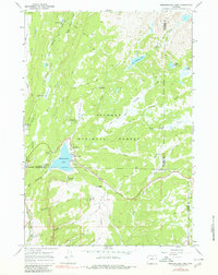 Download a high-resolution, GPS-compatible USGS topo map for Meadowlark Lake, WY (1980 edition)