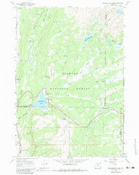 Download a high-resolution, GPS-compatible USGS topo map for Meadowlark Lake, WY (1984 edition)