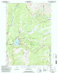 Download a high-resolution, GPS-compatible USGS topo map for Meadowlark Lake, WY (1997 edition)