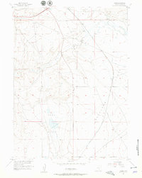 Download a high-resolution, GPS-compatible USGS topo map for Meads, WY (1957 edition)