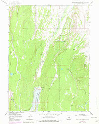 Download a high-resolution, GPS-compatible USGS topo map for Meeks Cabin Reservoir, WY (1979 edition)