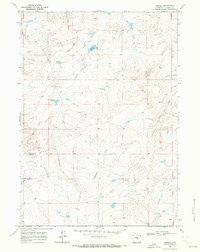 Download a high-resolution, GPS-compatible USGS topo map for Merino, WY (1972 edition)